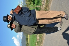 Pt._Rajan_Mishra_and_Satish_Tomar_in_Corbett_s_Village